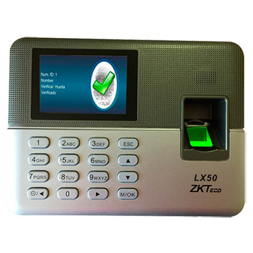 เครื่องสแกนลายนิ้วมือ ZK LX50  รูปที่ 2
