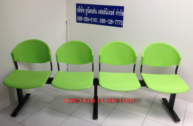 เก้าอี้โพลีแถวรุ่น CLF-714 แบบ 2 และ 3 และ 4 ที่นั่ง ราคาเริ่มต้น ที่ 1,560 บาท โทร. 099-326-0005 รูปที่ 1