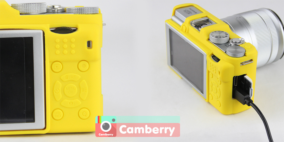 เคสกล้อง Fuji XM1,XA1,XA2,XA3  Silicone Case by Camberry รูปที่ 6