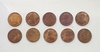 รูปย่อ ขายเหมาเหรียญเก่าสตางค์แดง รัชกาลที่ 9 หลังตราแผ่นดิน พ.ศ. 2500  10 สตางค์ และ 50 สตางค์ รูปที่3