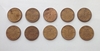 รูปย่อ ขายเหมาเหรียญเก่าสตางค์แดง รัชกาลที่ 9 หลังตราแผ่นดิน พ.ศ. 2500  10 สตางค์ และ 50 สตางค์ รูปที่2