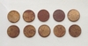 รูปย่อ ขายเหมาเหรียญเก่าสตางค์แดง รัชกาลที่ 9 หลังตราแผ่นดิน พ.ศ. 2500  10 สตางค์ และ 50 สตางค์ รูปที่4