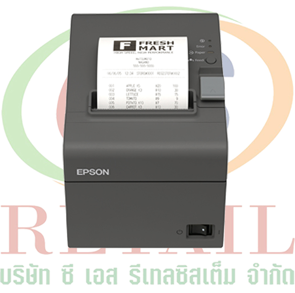 ขาย Epson Thermal Receipt Printer เครื่องพิมพ์ใบเสร็จความร้อนไม่ต้องใช้หมึก รุ่น TM-T82 Port Ethernet  รูปที่ 1
