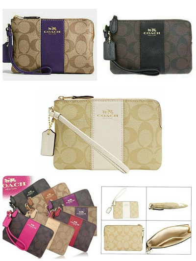 1.	กระเป๋าคล้องมือ COACH F54629 รูปที่ 1