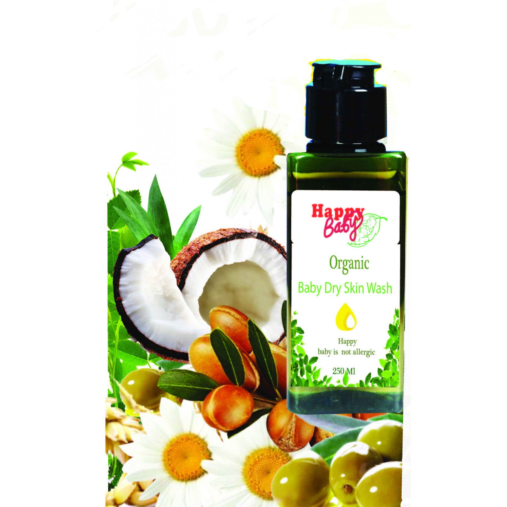 ส่งฟรี แฮปปี้เบบี้ออร์แกนิค เบบี้ออยล์ (ทาตัวบำรุงผิว) Happy Baby Organic Baby Oil ช่วยให้ผิวชุ่มชิ้น ลดรอยดำจากยุงกัด สำหรับลูกน้อย และ ผิวบอบบาง เป็นพิเศษ รูปที่ 3