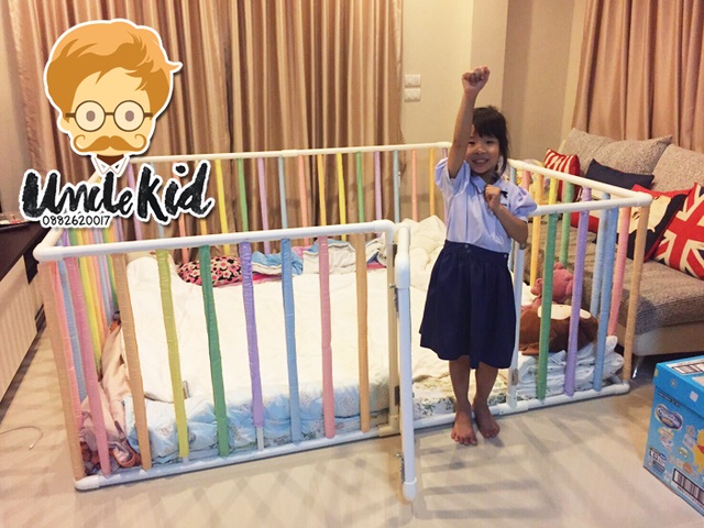 จำหน่ายคอกกั้นเด็ก ราคาถูก มีของพร้อมส่ง จัดส่งถึงบ้านทั่วประเทศ รูปที่ 4