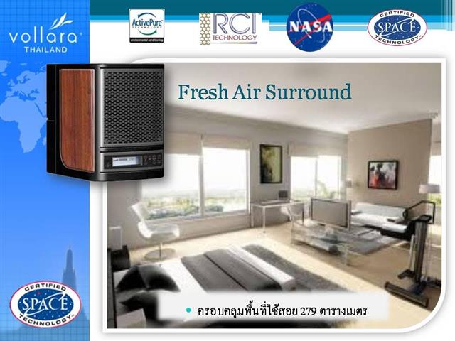 เครื่องฟอกอากาศ Novus Air Fresh Air Surround Fresh และ Air To Go  รูปที่ 1