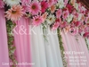รูปย่อ ซุ้มดอกไม้งานแต่งงาน 3,500 บาท ร้านK&K 084-661-9032 /081-422-7769 รูปที่4