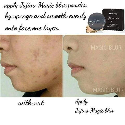 แป้งจูจีน่า Jujina Magic blur ตบปุ๊บ เนียนปั๊บ ไม่หนักหน้า กันแดดมากกว่า 50 เท่า  รูปที่ 5
