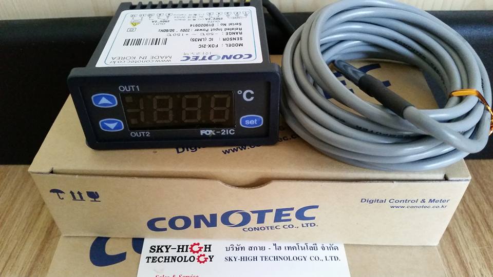 Temperature controller,Temperature controller IC Series,Temperature controller PT100 Series,Temp Indicator รูปที่ 1