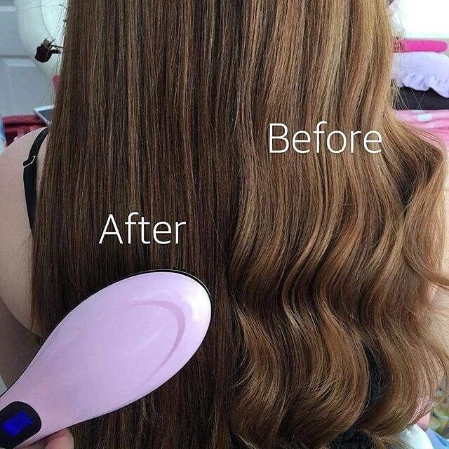 Professional Electric Comb แปรงหวีไฟฟ้า (Pink Lady) รูปที่ 1