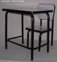 ชุด โต๊ะอนุบาลเดี่ยว (โต๊ะพร้อมเก้าอี้) ราคา 700 บาท   โทร.  099-326-0005