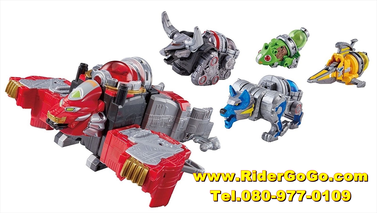 หุ่นยนต์ขบวนการคิวเรนเจอร์ คิวเรนโอ Uchu Sentai Kyuranger (DX KyurenOh) ขบวนการใหม่ล่าสุดของญี่ปุ่น ปี 2017 ของแท้ลิขสิทธิ์จากBandai รูปที่ 4