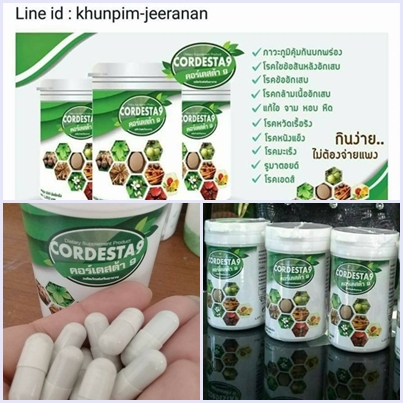 คอร์เดสต้า9 กับการสร้างภูมิคุ้มกันโรค ช่วยบำบัดอาการไอ  จาม อักเสบ หอบ หืด โรคหวัดเรื้อรัง โรคข้ออักเสบ โรคหนังแข็ง โรคกล้ามเนื้ออักเสบ ภาวะภูมิคุ้มกันบกพร่อง  โรคเอดส์ ผู้ป่วยโรคมะเร็ง  รูปที่ 1