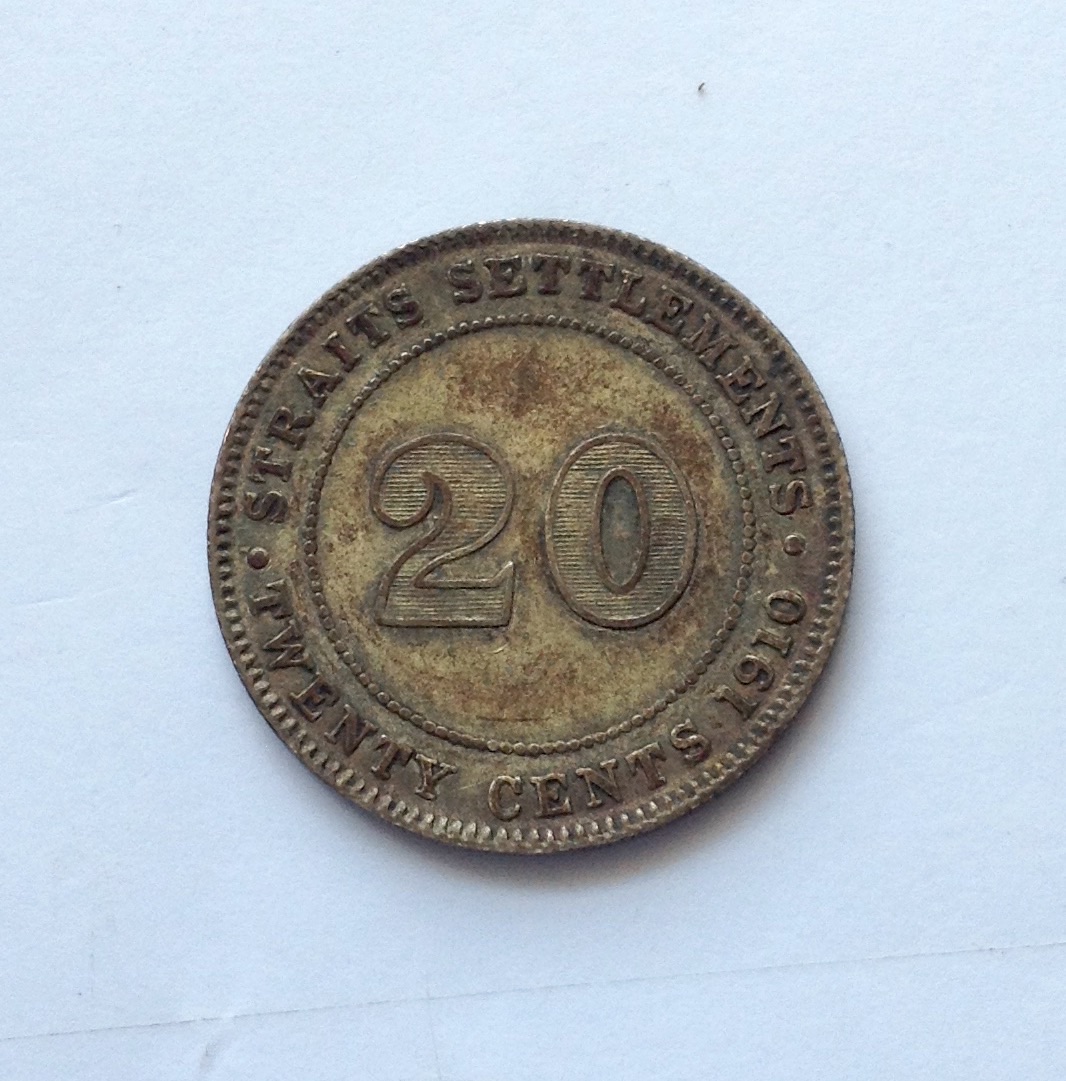 เหรียญเก่าต่างประเทศ EDWARD VII  KING & EMPEROR 1910 (108 ปี) รูปที่ 3