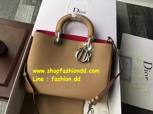 กระเป๋า Dior Diorissimo Bag ขนาด 12 นิ้ว หนังแท้ทั้งใบ หนัง Original (เกรด Hi-end)   รูปที่ 1