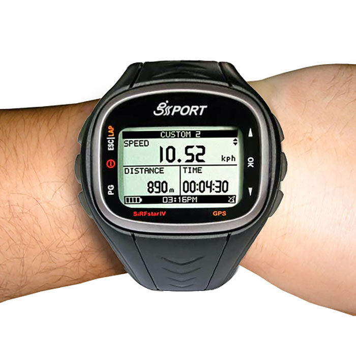 นาฬิกาข้อมือGPS จับความเร็ว บันทึกเส้นทาง วัดระยะ คำนวณแคลลอรี่ รูปที่ 3