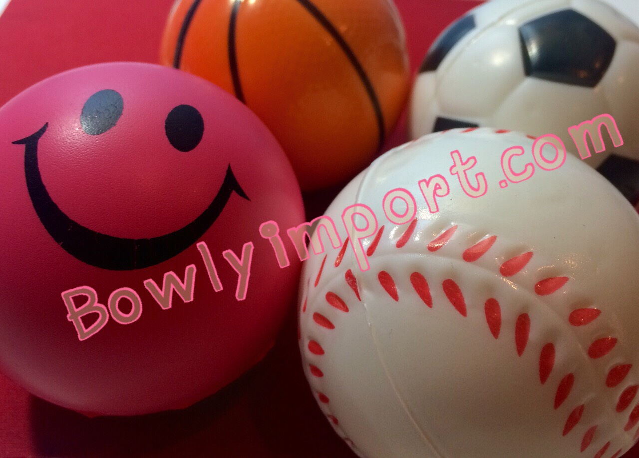 บอลบีบสำหรับบริหารมือ เนื้อยาง pu หน้ายิ้มสีล้วน รูปที่ 6