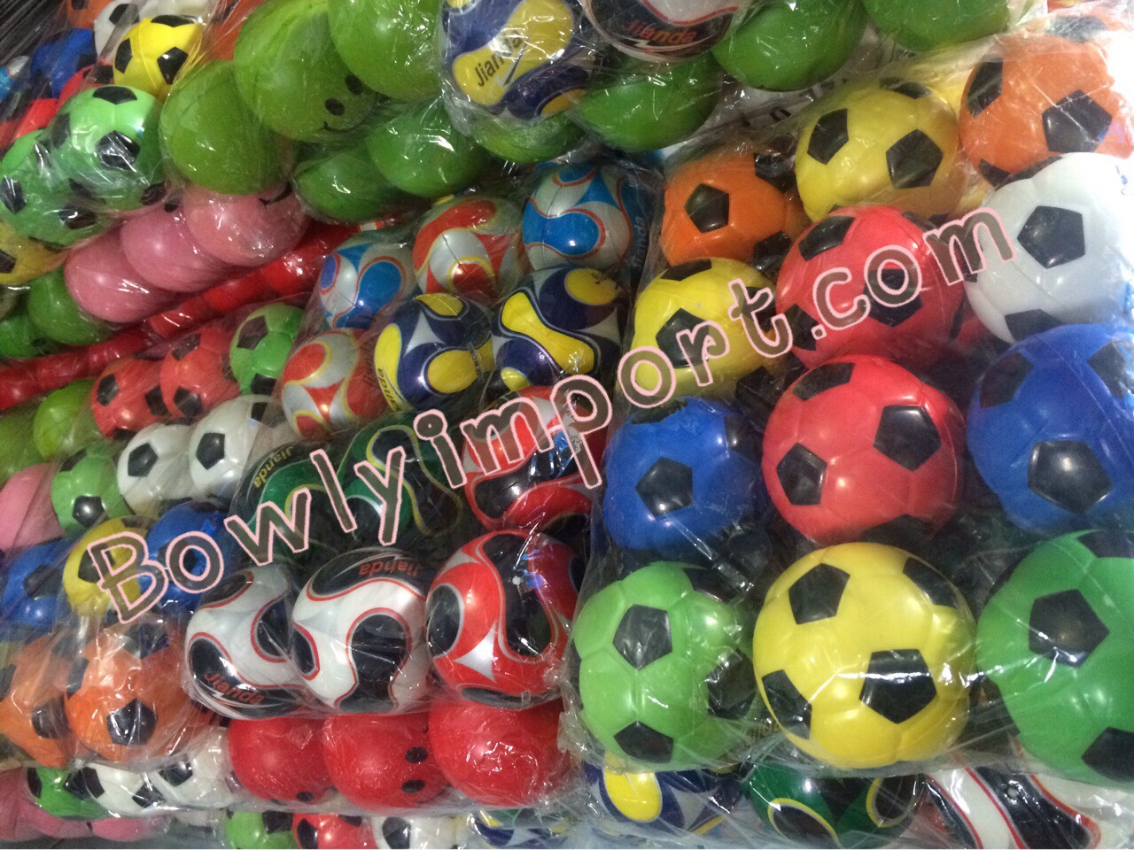 บอลบีบสำหรับบริหารมือ เนื้อยาง pu หน้ายิ้มสีล้วน รูปที่ 4
