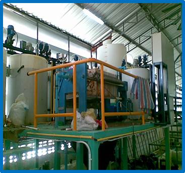 เครื่องอัดตะกอน Filter Press รูปที่ 2