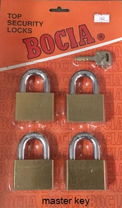 กุญแจยี่ห้อโบเซีย(BOCIA)ระบบป้องกันกุญแจผี รูปที่ 1