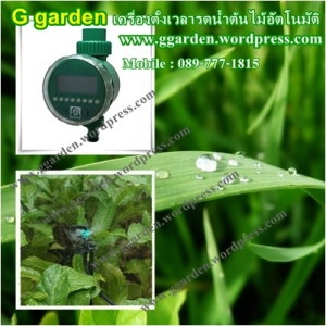 เครื่องตั้งเวลารดน้ำต้นไม้อัตโนมัติ รุ่นดิจิตอล เปิดปิดน้ำได้ตามเวลาที่ต้องการ รูปที่ 2