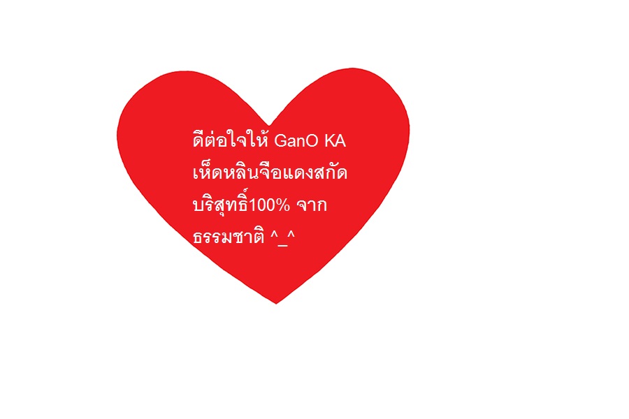 GanO KA เห็ดหลินจือแดงบริสุทธิ์ 100% จากธรรมชาติ  รูปที่ 5