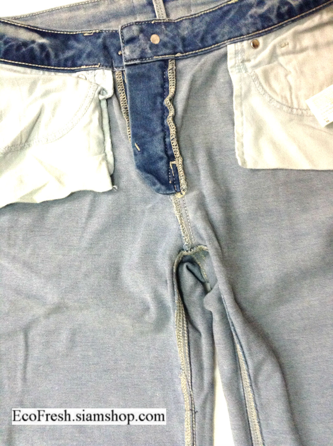 ส่งฟรี!! กางเกงยีนส์แท้ ผู้หญิง MANGO, DENIM & TEES size 36 รูปที่ 3