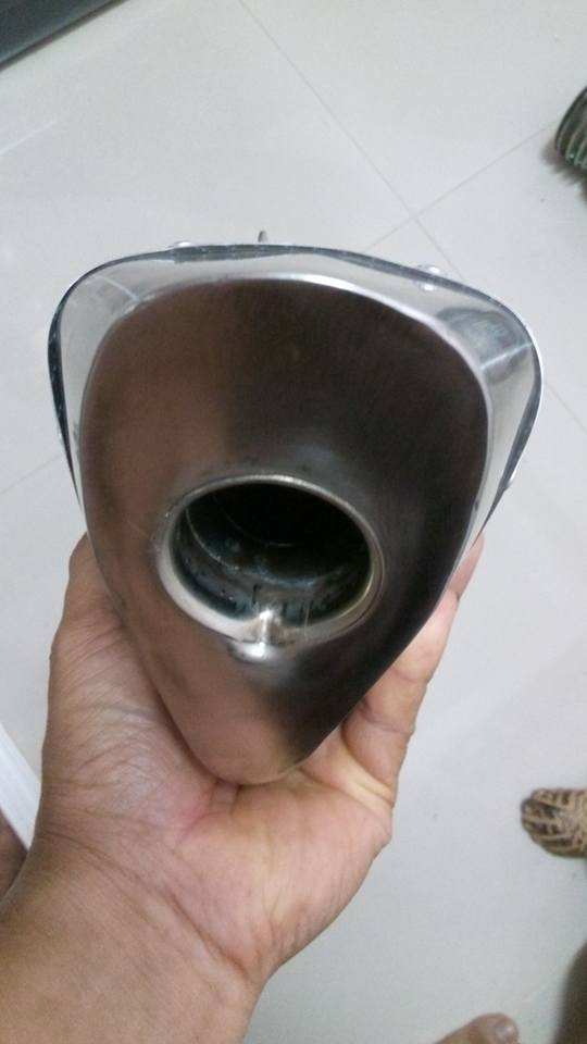 ท่อแต่งcbr150 ท่อทรงสามเหลี่ยมปลายตัด รูปที่ 7