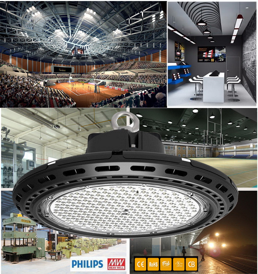 โคมไฟ UFO LED High Bay Light Industrial Series 100w-200w รูปที่ 8
