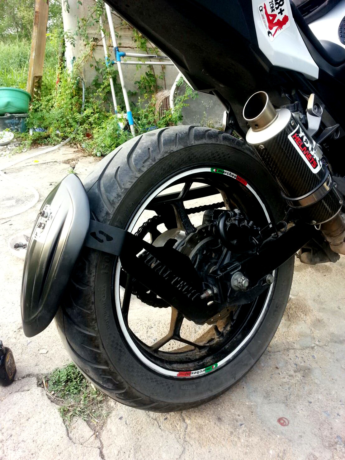 กันดีด Z Ninja 250 300 รูปที่ 1