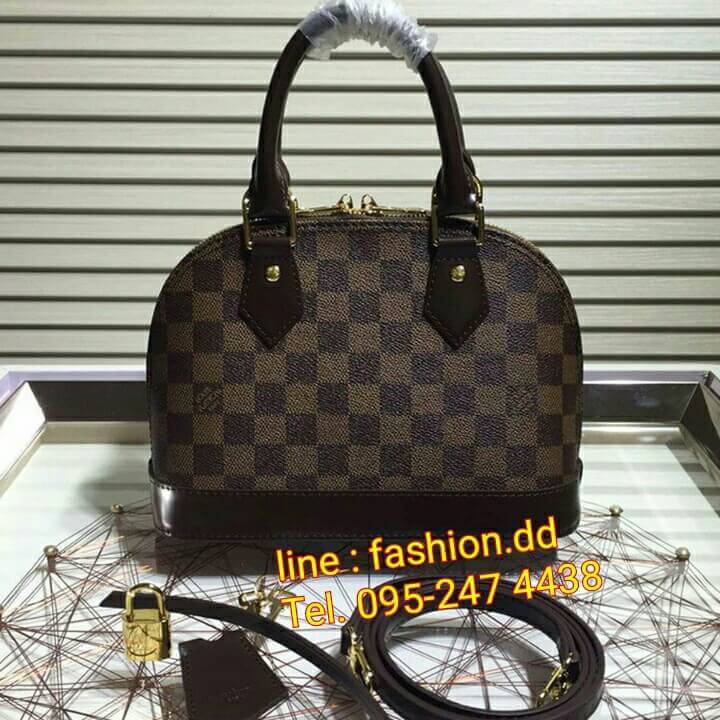 พร้อมส่ง Louis Vuitton Damier Alma BB 25cm (Hi-End) กระเป๋าสะพายหลุยส์ รูปที่ 1