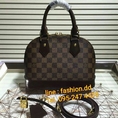 พร้อมส่ง Louis Vuitton Damier Alma BB ขนาด 10 นิ้ว หนังแท้ สวยมากค่ะ  (Hi-End)