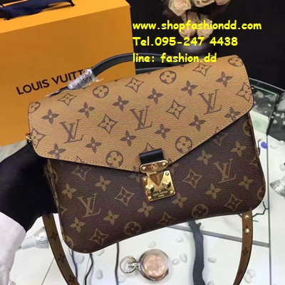 พร้อมส่ง Louis Vuitton Pochette Metis Bag Monogram Reverse  หนังแท้ทั้งใบ (เกรด Hi-End)  รูปที่ 1