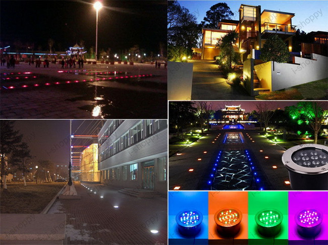 โคมไฟ LED ส่องต้นไม้ แบบติดลอย ฝังพื้น DC/AC รูปที่ 2