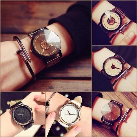 จำหน่าย นาฬิกาแฟชั่นนำเข้าสไตล์เกาหลี นาฬิกาข้อมือคู่รัก รูปที่ 6