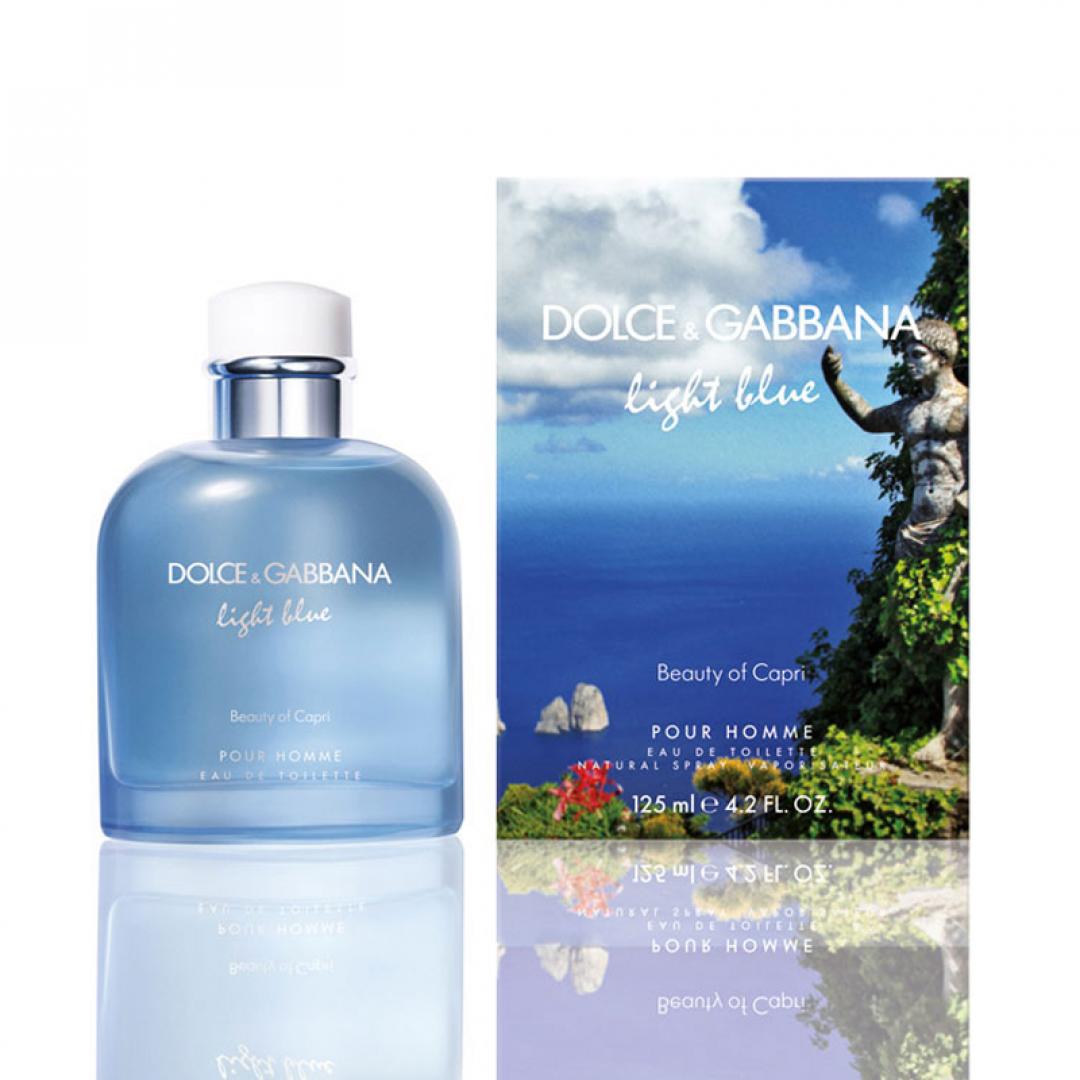 น้ำหอม Dolce & Gabbana Light Blue Pour Homme Beauty of Capri EDT 125ml น้ำหอมของแท้ 100% พร้อมกล่อง รูปที่ 1