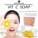 รูปย่อ VIT C SOAP สบู่วิตซี  ขายดีไม่จ้างรีวิวเลย  ก้อนใหญ่เท่าฝามือ ผลัดเซลผิวดีไม่แสบ รูปที่5