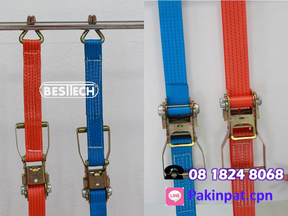 สายรัดรถบรรทุกขนาด 2 นิ้ว(50 มม) พร้อมตัวโยก รูปที่ 3