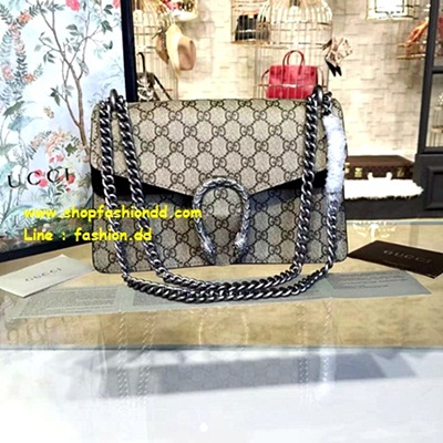 New Gucci Dionysus Blooms in Black Shoulder Bag (เกรด Hi-End) หนังแท้ รุ่นใหม่ชน Shop  รูปที่ 1