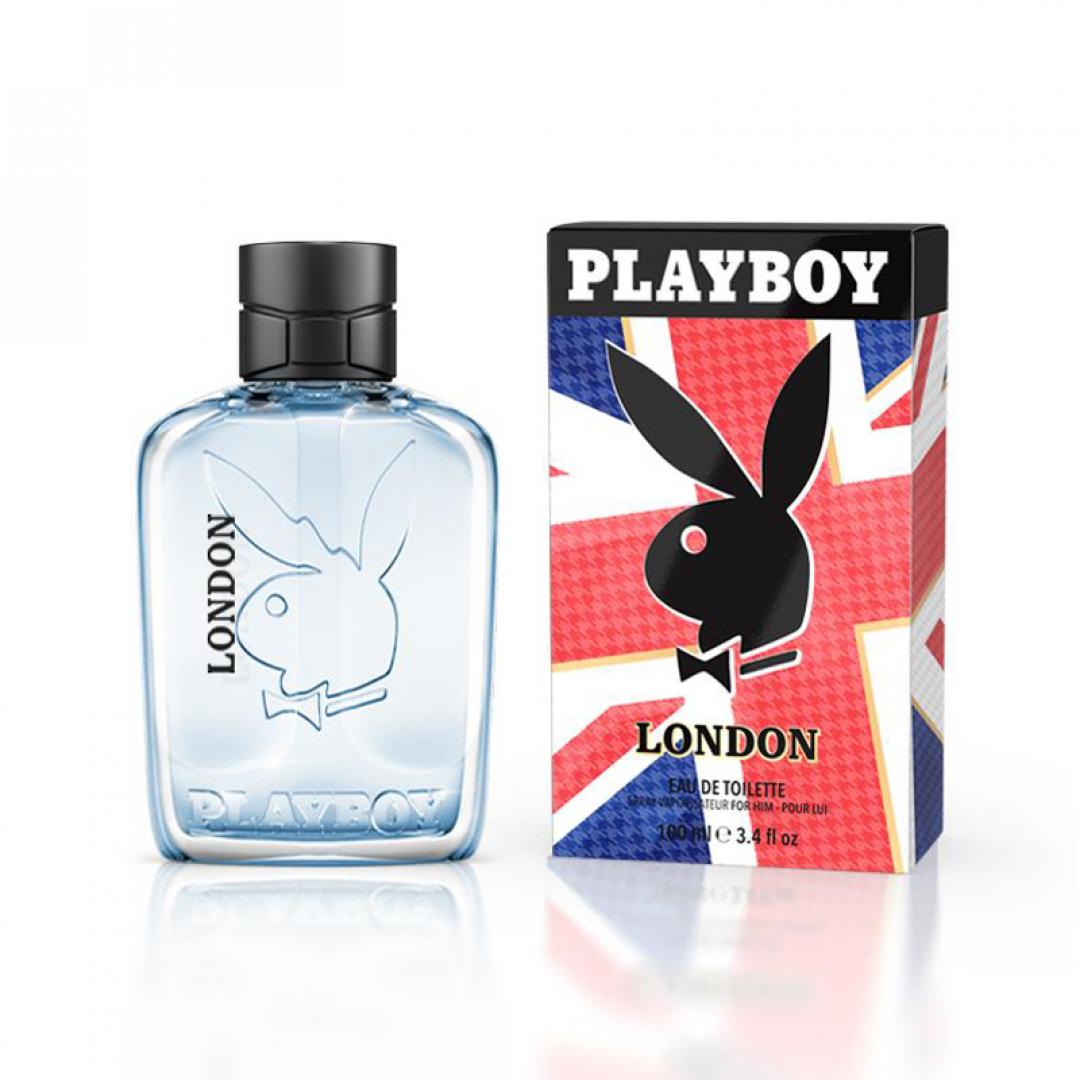 น้ำหอม Playboy London EDT 100ml น้ำหอมของแท้ 100% พร้อมกล่อง รูปที่ 1