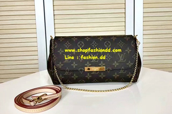 พร้อมส่ง. กระเป๋า Louis Vuitton Monogram Canvas Favorite PM ขนาด 10 นิ้ว (เกรด Hi-end)  รูปที่ 1