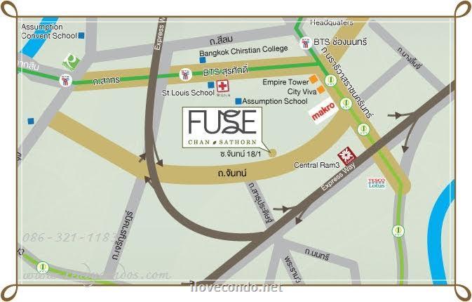 +++ให้เช่าคอนโดใหม่กิ๊กๆๆ Fuse ฟิวส์ จันทน์ สาทร ทำเลใจกลางเมือง ใกล้สาทร นราธิวาส 30 ตรม. ห้องใหม่ ตกแต่งแล้วเฟอร์ครบ+TV+ตู้เย็น พร้อมเข้าอยู่ได้เลย ราคา 11,000 บาท สัญญา1 ปี สนใจ โทร.082-6414199 ไอดีไลน์ t0826414199 +++ รูปที่ 1