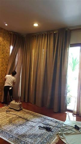 รับออกแบบติดตั้งผ้าม่าน พรม มู่ลี่  วอล์เปเปอร์ ฉากกั้นห้อง ม่านปรับแสง ม่านม้วน รูปที่ 6