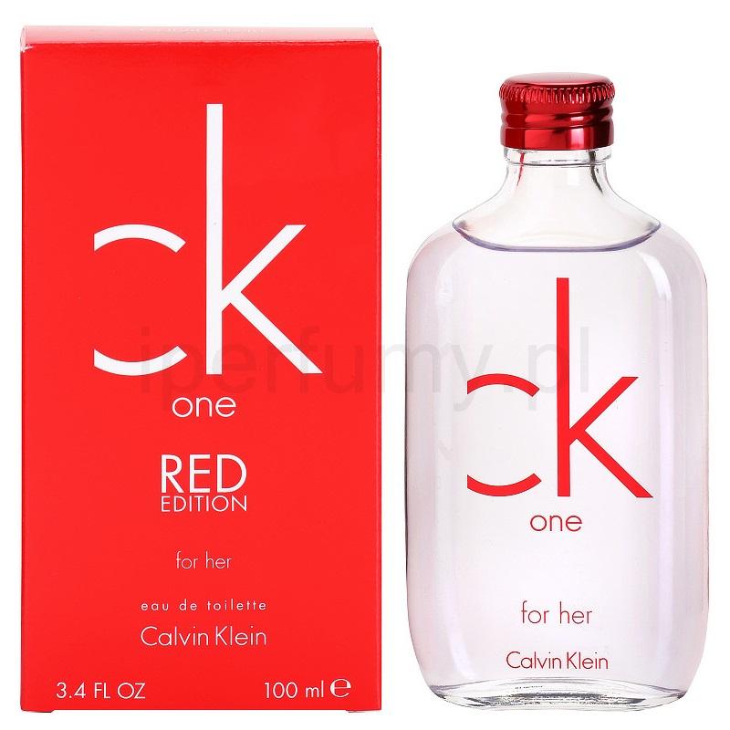 น้ำหอม CK One Red Edition for Her EDT 100ml น้ำหอมของแท้ 100% พร้อมกล่อง รูปที่ 1