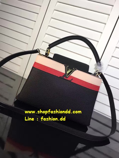 กระเป๋า  Louis Vuitton Capusin in Black Muticolor BB Bag  หนังแท้ทั้งใบ (เกรด Hi-End)  รูปที่ 1