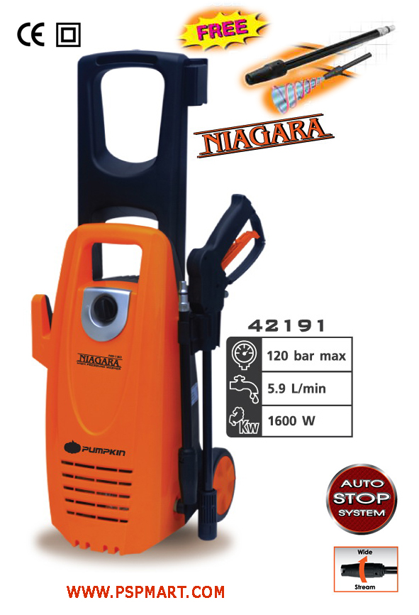 เครื่องฉีดน้ำแรงดันสูง Pumpkin NIAGARA 42191/NG-120 รูปที่ 2