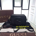 พร้อมส่ง กระเป๋า Gucci HQ Soho Disco Bag in Black Original Leather Bag (เกรด Hi-End) 