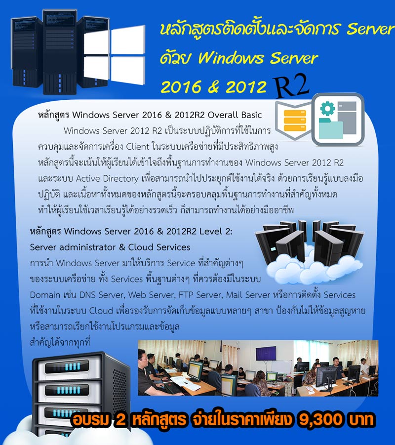 หลักสูตรอบรม Cisco Certified Network Associate (CCNA) Version 3.0 รูปที่ 2