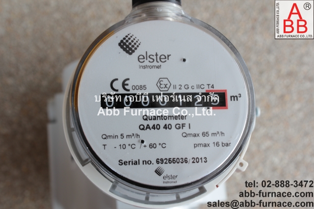 Elster Quantometer QA40 40 GF I  Gas Meter มิเตอร์แก๊ส  รูปที่ 1